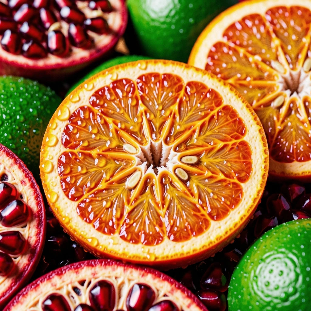 Vibrant fruits